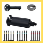 Rotonto + 15 Zieh-Fix Zugschrauben + Kernziehplatte + Bauschlüssel