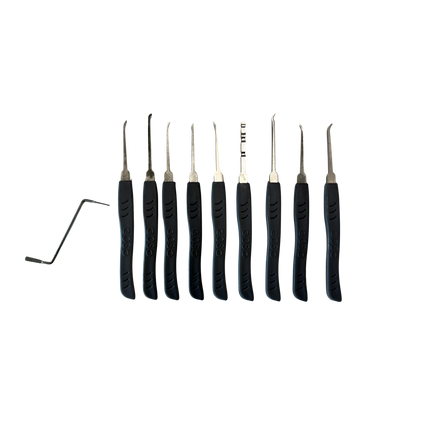 Goso 10-teiliges Lockpick-Set – komplettes Starterset