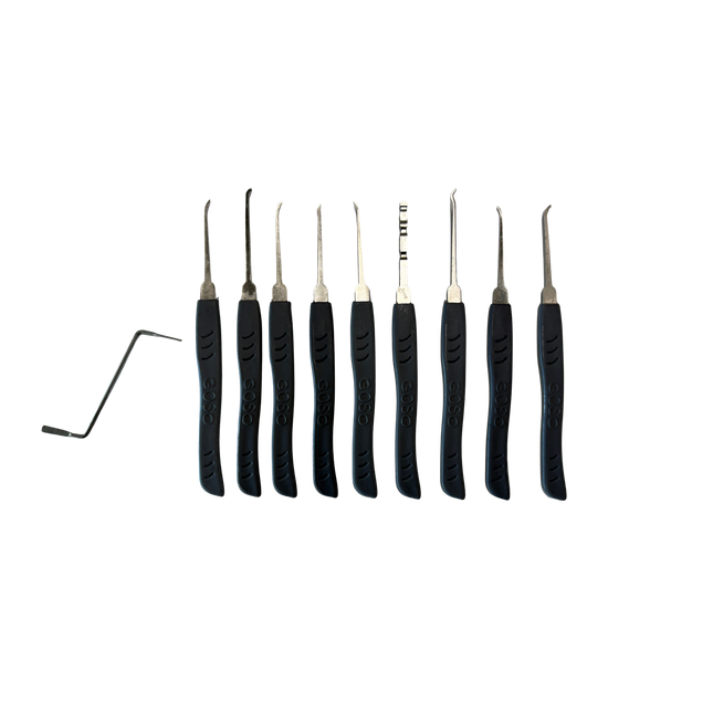 Goso 10-teiliges Lockpick-Set – komplettes Starterset
