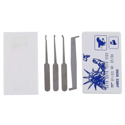 Kreditkarten-Lockpick-Set – 5-teilig