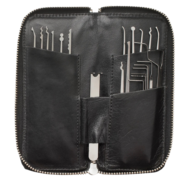 Southord M2000B – Ultradünnes Lockpick-Set - 22-teilig - 0,5 mm Dicke