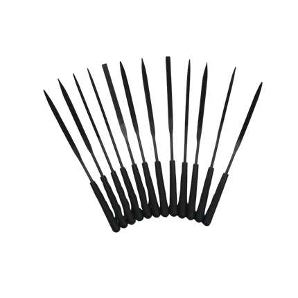 Set mit 12 Feilen