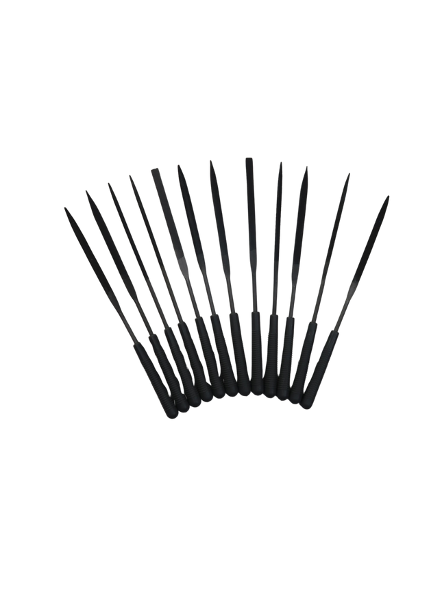Set mit 12 Feilen