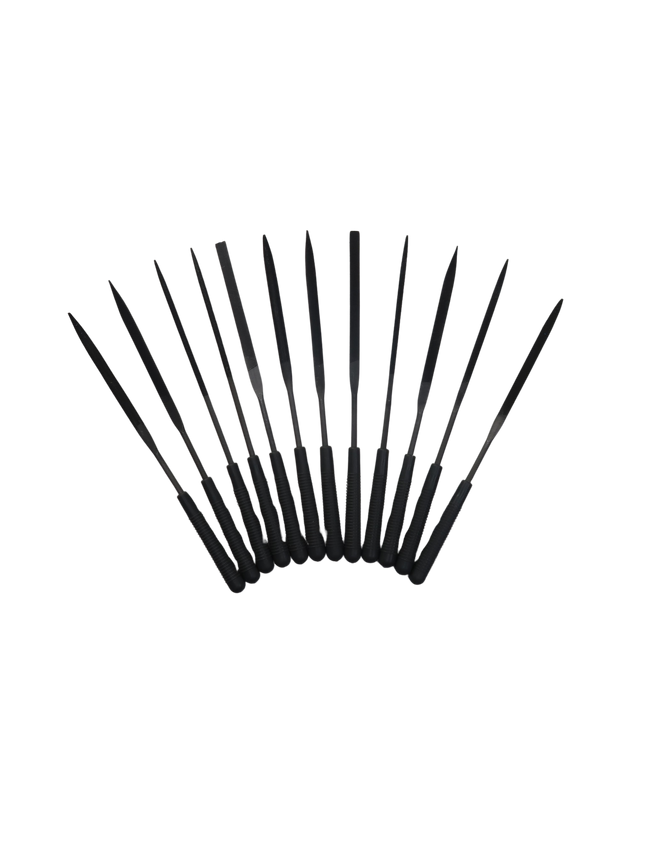 Set mit 12 Feilen