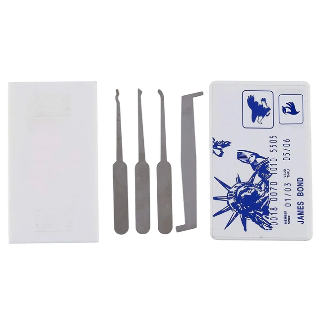Kreditkarten-Lockpick-Set – 5-teilig