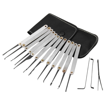 15-teiliges Lockpick-Set für Anfänger
