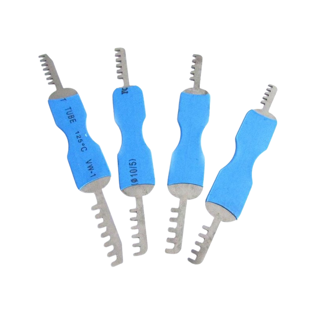 Goso Comb Picks (4-teilig) – Für doppelseitige Vorhängeschlösser