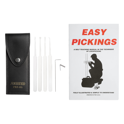 5-teiliges Einsteiger-Pickset inklusive gratis „Easy Pickings"-Buch!