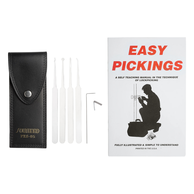 5-teiliges Einsteiger-Pickset inklusive gratis „Easy Pickings"-Buch!