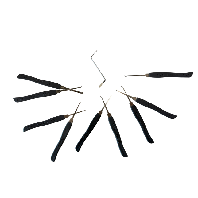 Goso 10-teiliges Lockpick-Set – komplettes Starterset