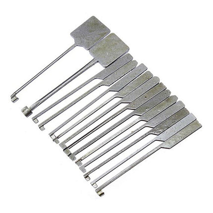 Goso 17-teiliges Dimple-Lockpick-Set – Inklusive transparentem Übungsschloss (Pro)