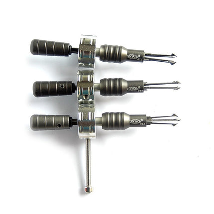 HUK Cross Picks – Set mit 3 Stück (6,0 mm, 6,5 mm, 7,0 mm)