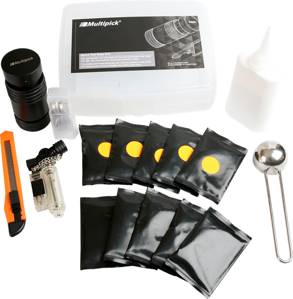 Schlüssel selbst nachmachen mit diesem Set!