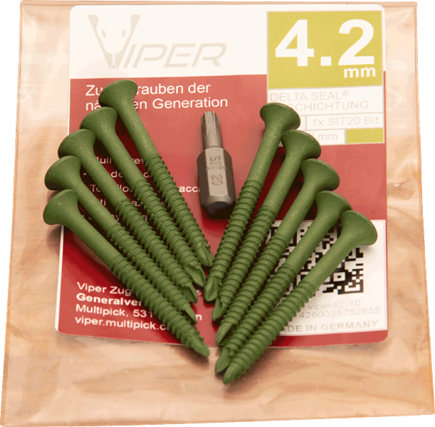 V-PRO Zugschrauben 4,2 mm (10 Stück) – Multipick