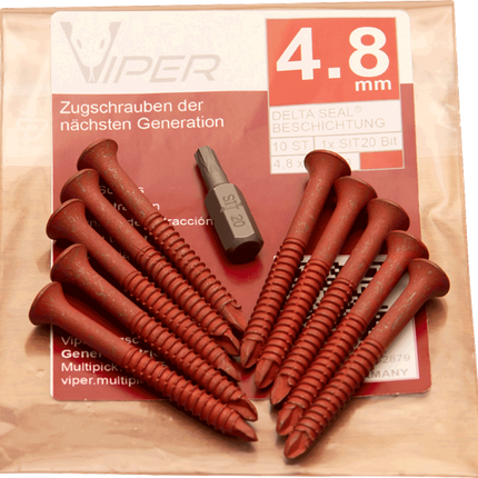 V-PRO Zugschrauben 4,8 mm (10 Stück) – Multipick